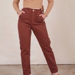Big Bud Pencil Pants in Fudgesicle brown